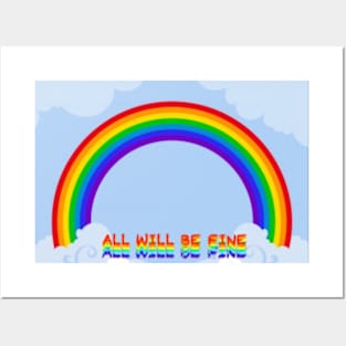 ALL WILL BE FINE Posters and Art